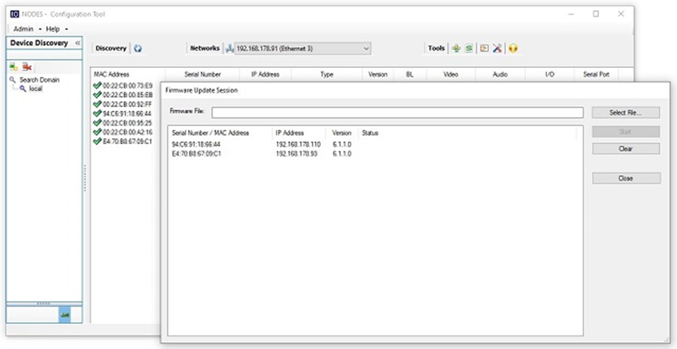 How to perform a firmware update or downgrade