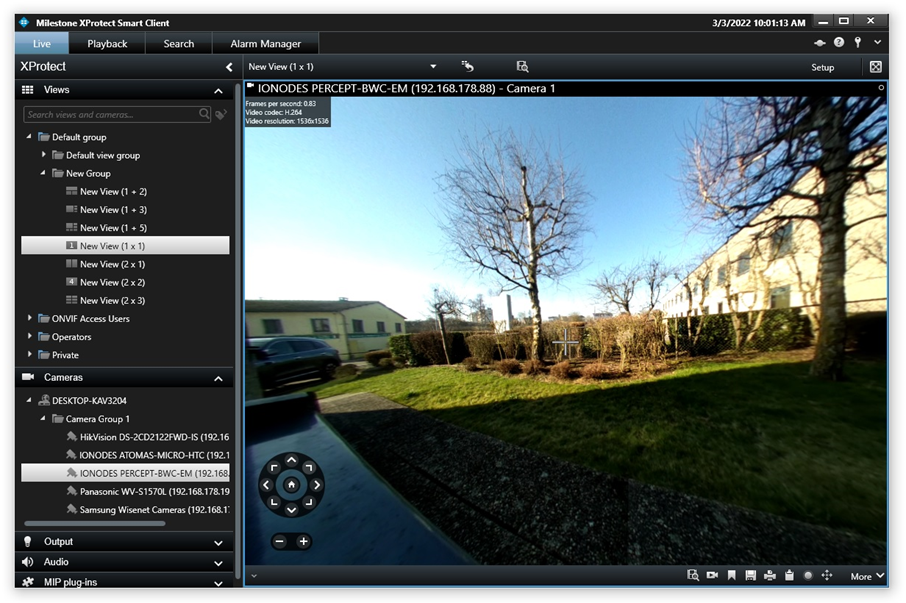 Panomorph technology applied to a Body Camera